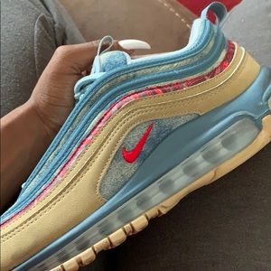 Air max 97s , lights up when you take pictures